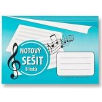 BOBO Notový sešit A5 – Zboží Mobilmania