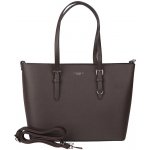 Flora & Co Velká pevná kabelka na rameno F9126 tmavěhnědá – Zbozi.Blesk.cz
