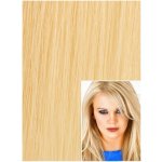 Vlasy k prodloužení tape in 40 cm 40 ks NEJSVĚTLEJŠÍ BLOND – Hledejceny.cz