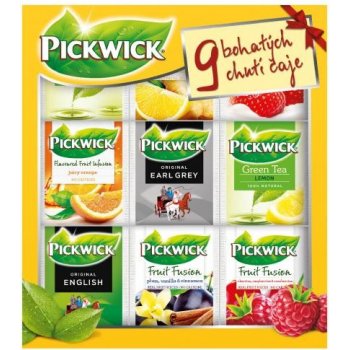 Pickwick Kolekce 9 chutí čaje ovocné čaje 45 sáčků 72 g