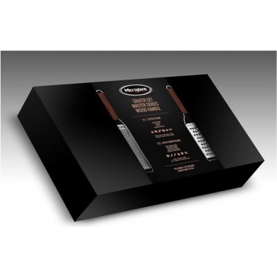 Ruční struhadlo MASTER, sada 2 ks, jemné a hrubé, Microplane – Hledejceny.cz