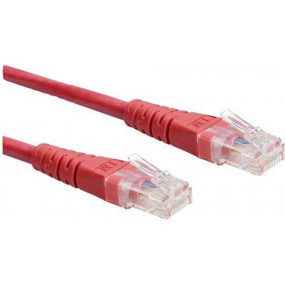 Roline 21.15.1551 RJ45, CAT 6, U/UTP 3m, červený