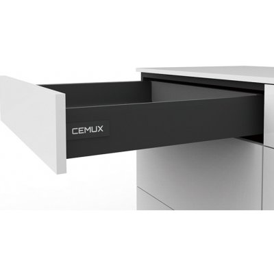 Cemux A Box zásuvka antracit H84/500 mm – Zboží Dáma