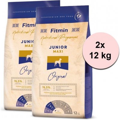 Fitmin Maxi Junior 2 x 12 kg – Hledejceny.cz