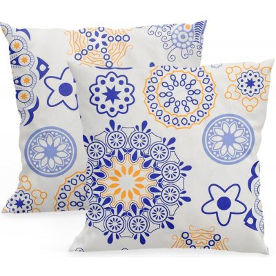 Xpose bavlna Cardi modrý 2ks 40 x 40 cm – Sleviste.cz