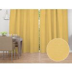 Biante Dekorační závěs - Paris TF-127 Žlutý 150x140 cm – Hledejceny.cz