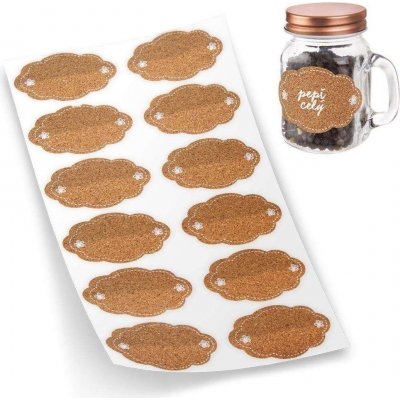 Orion Samolepky korek na kořenky 12 ks – Zboží Dáma