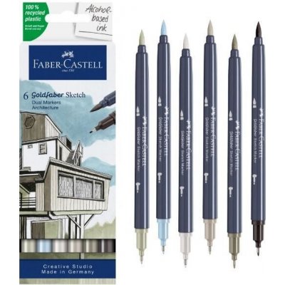 Faber-Castell Goldfaber 6 barev 164807 – Sleviste.cz