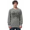 Pánská mikina Horsefeathers CHRIS SWEATSHIRT heather gray