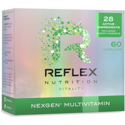 Reflex Nexgen Multivitamín 3 x 60 kapslí – Zbozi.Blesk.cz