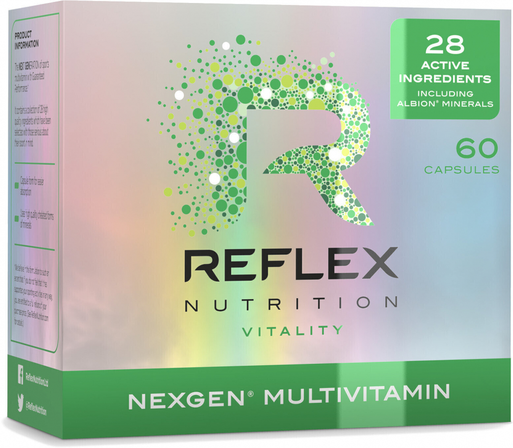Reflex Nexgen Multivitamín 3 x 60 kapslí