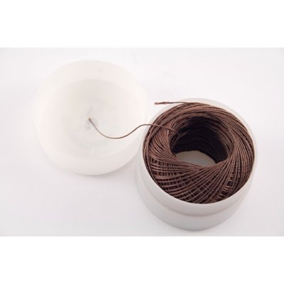 Knoflíková nit - více barev khaki – Zboží Dáma