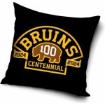 TipTrade Velurový Polštář NHL Color Boston Bruins 40x40 – Sleviste.cz
