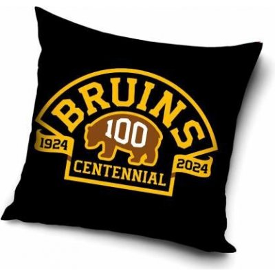 TipTrade Velurový Polštář NHL Color Boston Bruins 40x40 – Sleviste.cz