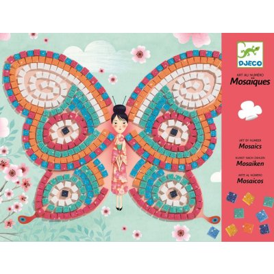 Djeco Kreativní sada Mozaika Motýli – Sleviste.cz