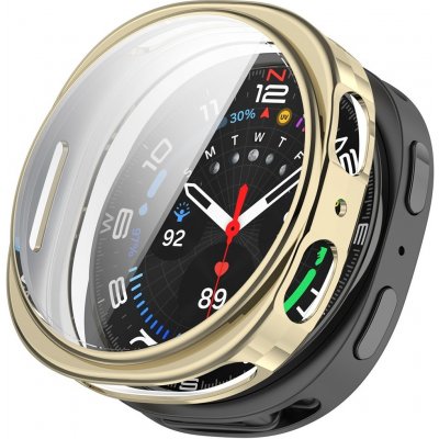 VSECHNONAMOBIL 115996 TPU FULL COVER Kryt pro Samsung Galaxy Watch8 44mm zlatý – Zboží Živě