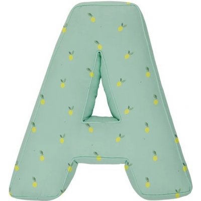 Betty’S Home bavlněné písmeno Lemon Mint A – Sleviste.cz