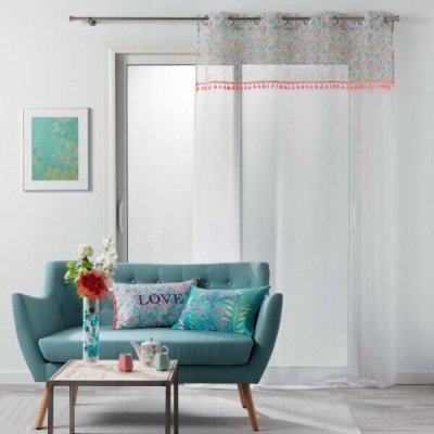 Douceur d`Interieur Interiérový závěs s očky FRESH LIBERTY, 140 x 240 cm – Hledejceny.cz
