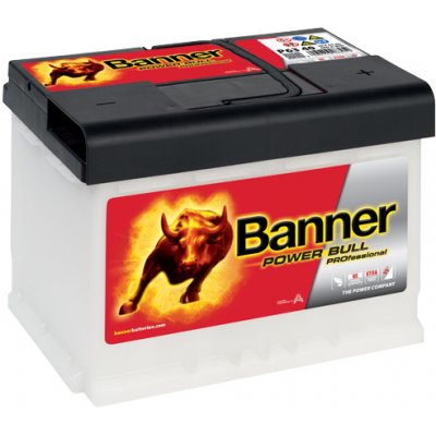 Banner Power Bull PROfessionall 12V 63Ah 620A P63 40 – Zboží Mobilmania