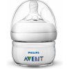 Láhev a nápitka Philips Avent láhev Natural PP 60 ml průhlédná bílá 1 ks