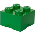 LEGO® úložný box 4 25 x 25 x 18 cm tmavě zelená – Zbozi.Blesk.cz