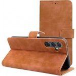 Coolcase TENDER Samsung Galaxy A55 5G Hnědé – Sleviste.cz