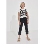 Mayoral 3/4 rifle s výšivkami LISTY černé – Zboží Dáma