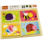 Viga puzzle 4v1 hmyz – Zboží Dáma