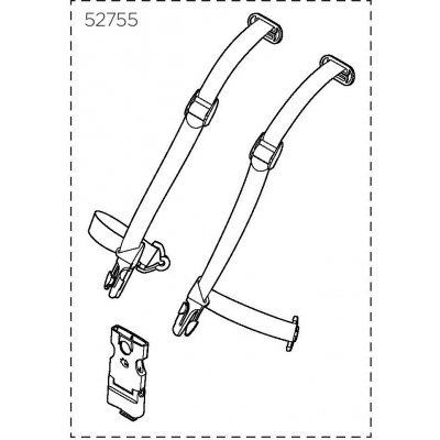 Thule 52755 Yepp postroj – Zboží Dáma