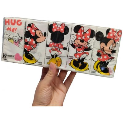 Mickey papírové kapesníčky s potiskem 3-vrstvé 10 ks – Zboží Dáma
