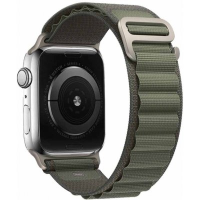 AW Alpský tah - řemínek na Apple Watch - Army Green Šířka uchycení řemínku: 44/45/46/49mm Army Green IR-AWGW-0069 – Sleviste.cz