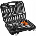 Sada nástrčných klíčů, 10-220, 220 ks, velikost 1/4, 1/2, 3/8, kufřík, NEO TOOLS – Sleviste.cz