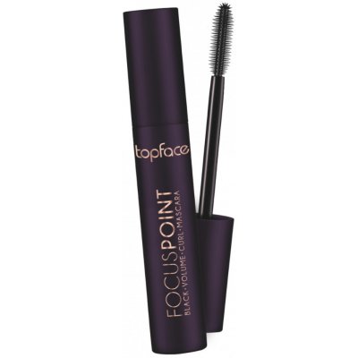 Topface řasenka pro objem a prodloužení řas Focus Point Black 12 ml – Zboží Mobilmania