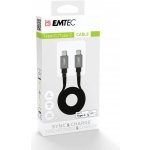 Emtec ECCHAT700TC2 USB, USB-C ® zástrčka, USB-C ® zástrčka, 1,2m, černý – Hledejceny.cz