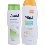 Astrid hydratační mléko na opalování OF 20 400 ml + tělové mléko 250 ml dárková sada – Zbozi.Blesk.cz