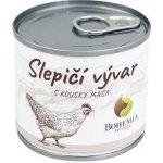 Bohemia Pet Food Vývar Slepičí s kousky masa 140 ml – Hledejceny.cz