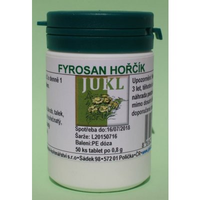 Jukl Fyrosan Hořčík 50 tablet – Hledejceny.cz