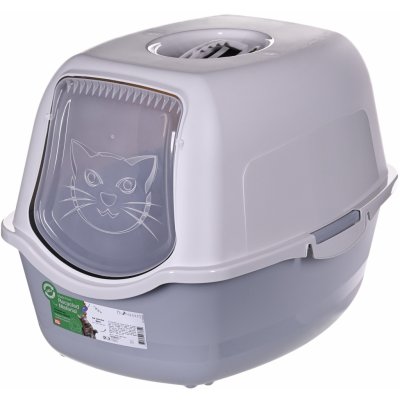Diamentiq krytá kočičí toaleta 56 x 40 x 39 cm – Zboží Mobilmania