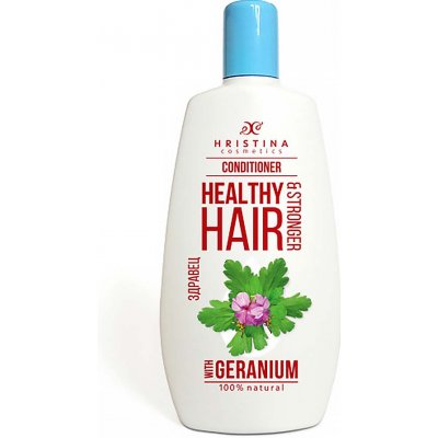 Hristina přírodní kondicionér pro zdravé a silné vlasy Pelargonie 200 ml – Zboží Mobilmania