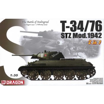 Dragon Model Kit tank 6453 T-34/76 STZ MOD.1942 1:35