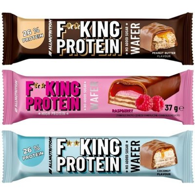 Allnutrition Fitking Protein Wafer Kokos 37 g – Zboží Dáma