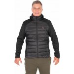 Fox Bunda Collection Black & Orange Quilted Jacket – Zboží Dáma