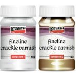 Pentart Krakelovací lak pro jemné linie průhledný 100 ml sada 2 ks – Sleviste.cz