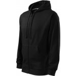 Malfini mikina Trendy Zipper s kapucí 410 černá – Zboží Mobilmania