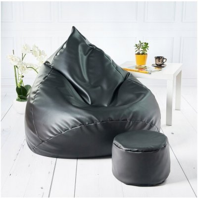 Supplies sedací pytel outdoor relax černá – Zboží Dáma