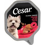 Cesar Adult Dog Klassik hovězí a játra 56 x 150 g – Hledejceny.cz
