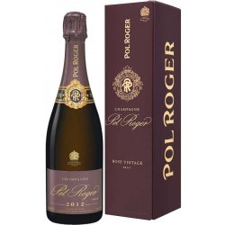 Champagne Pol Roger Rose Vintage 2018 12,5% 0,75 l (holá láhev)