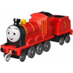 FISHER PRICE Mašinka Tomáš lokomotiva velká kovová + vagonek různé druhy – Zboží Dáma