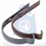 GUTTA Hák žlabový plechový, různé barvy, 125 / 210 mm, balení 1 ks RAL 8017 hnědá – Zboží Mobilmania