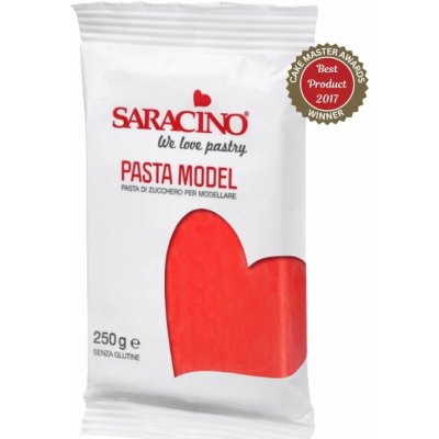Saracino Modelovací hmota červená 250 g – Sleviste.cz
